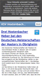 Mobile Screenshot of gewichtheben-hostenbach.de