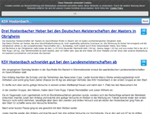 Tablet Screenshot of gewichtheben-hostenbach.de